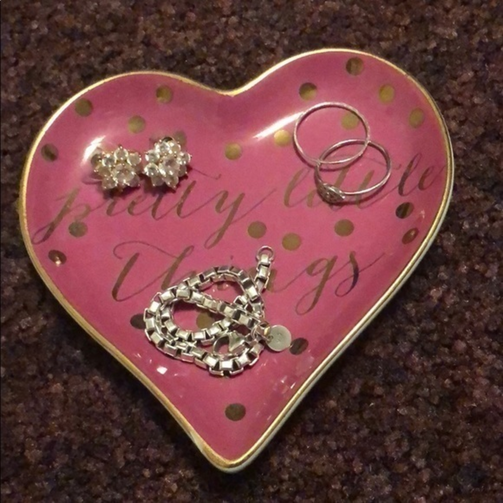 Heart Shaped Jewelry Dish‎